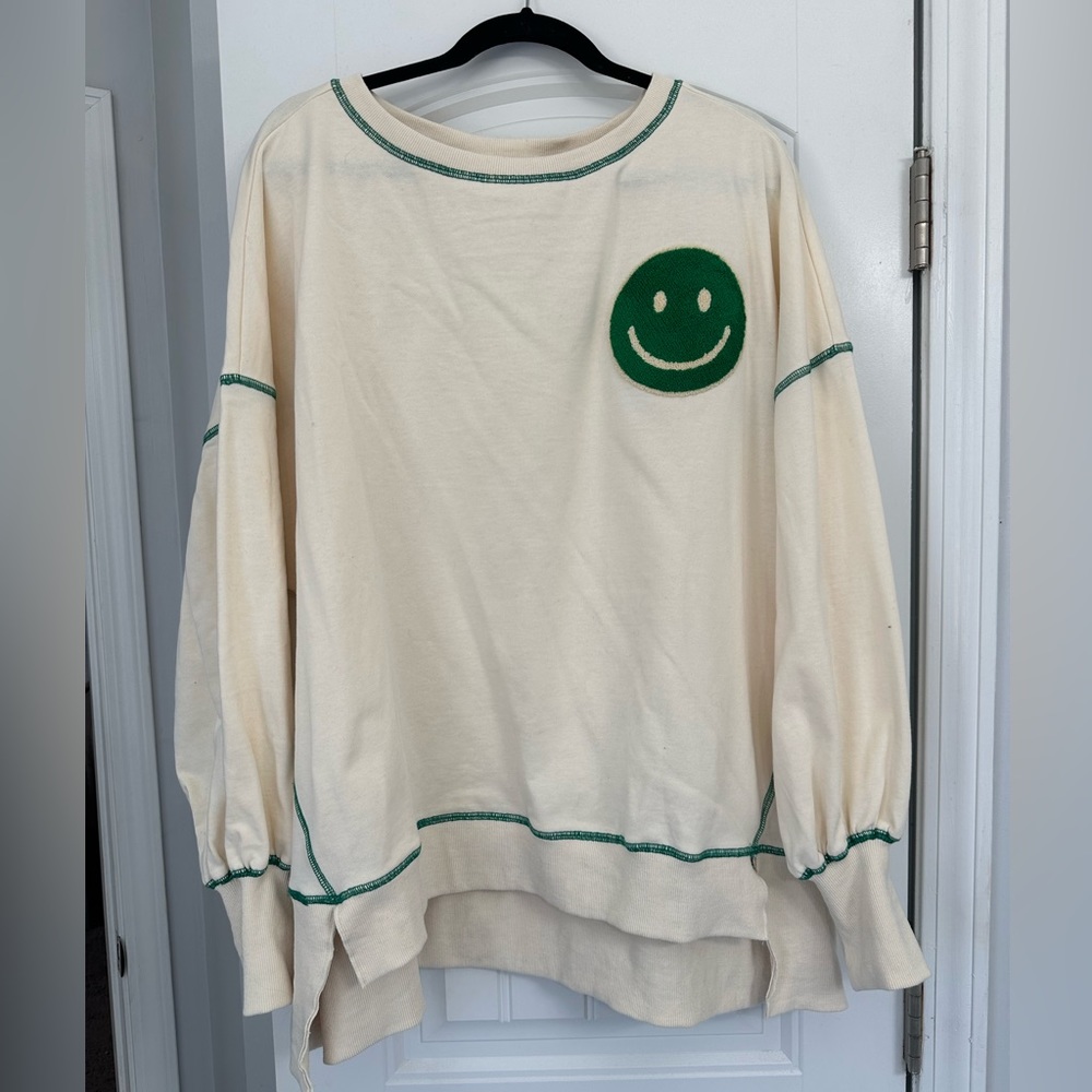 Fantastic Fawn Oversized Sweatshirt - NWOT